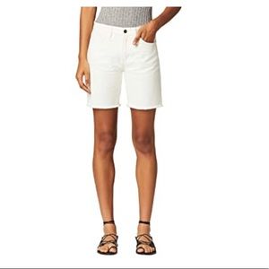 Joe’s white denim shorts